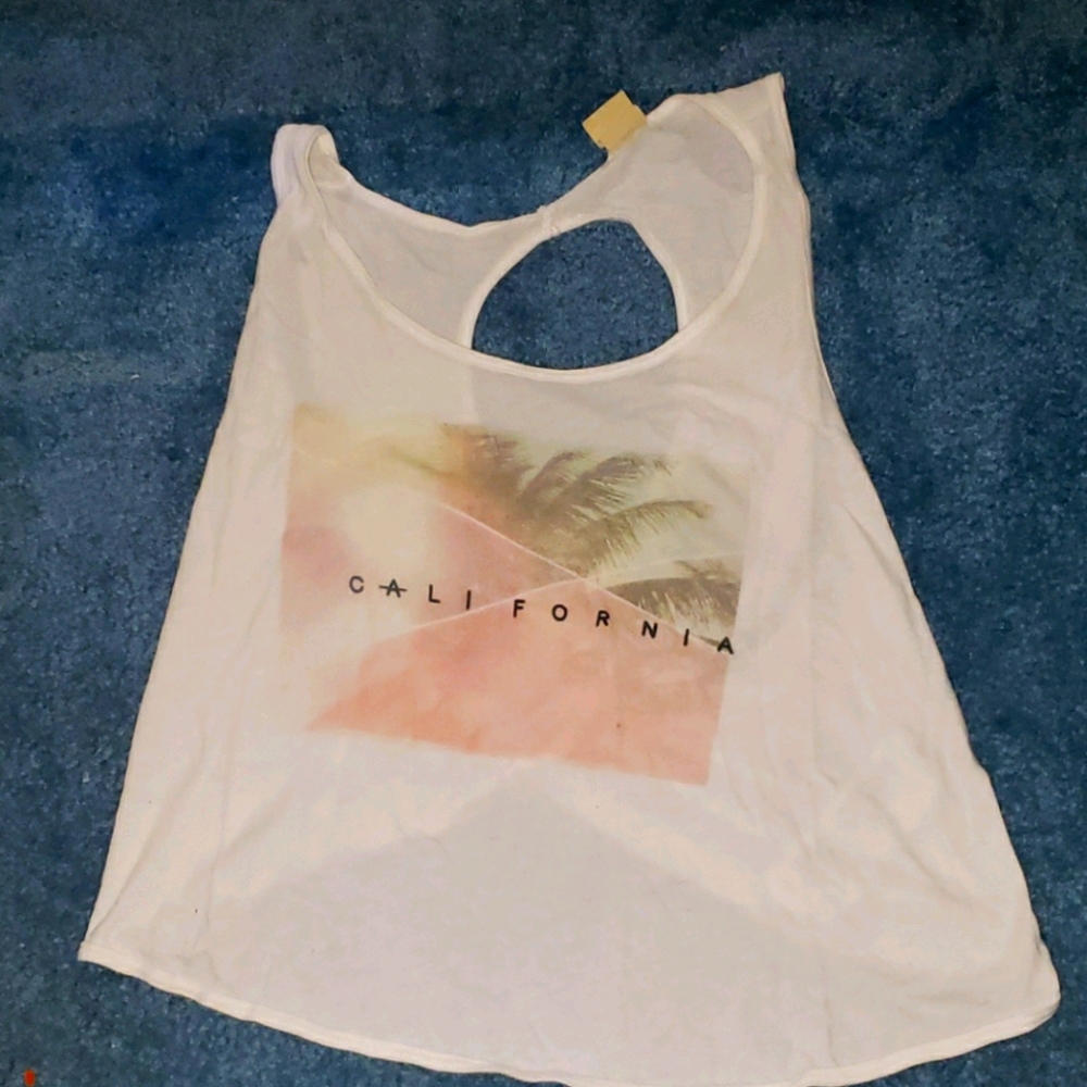 COPY - White California crop top